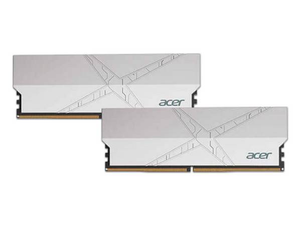 RAM GAMING ACER HT200 UDIMM DDR5 PLATA 32GB (2X16GB) 6400 MHz CL36 BL.9BWWA.462 - RAM GAMING ACER HT200 UDIMM DDR5 PLATA 32GB (2X16GB) 6400 MHz CL36 BL.9BWWA.462 -